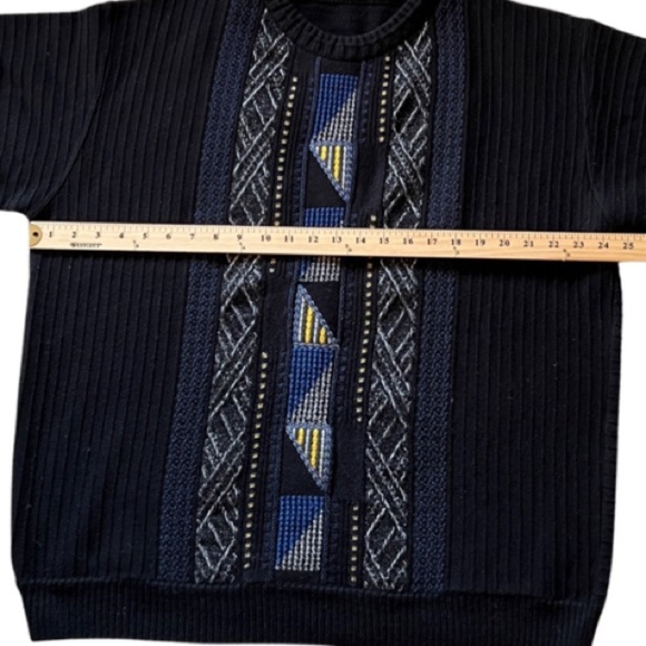 Vintage 80’s Italian Merino Blend Pullover Sweater - Picture 2 of 6